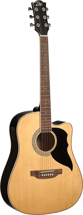 EKO Guitare Acoustique Dreadnought Ranger 6 A/E Cutaway - Natural