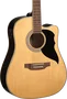 EKO Guitare Acoustique Dreadnought Ranger 6 A/E Cutaway - Natural