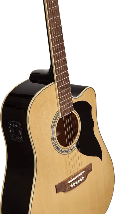 EKO Guitare Acoustique Dreadnought Ranger 6 A/E Cutaway - Natural