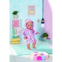 Zapf Peignoir BABY born Motif parc aquatique avec capuche et cintre pour poupon 43cm