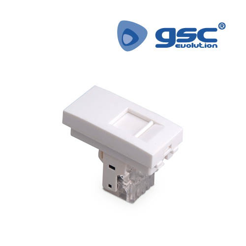 GSC Evolution Modulo toma internet RJ45 - 8p8c Categoria 6 GSC Evolution Modulo toma internet RJ45 - 8p8c Categoria 6