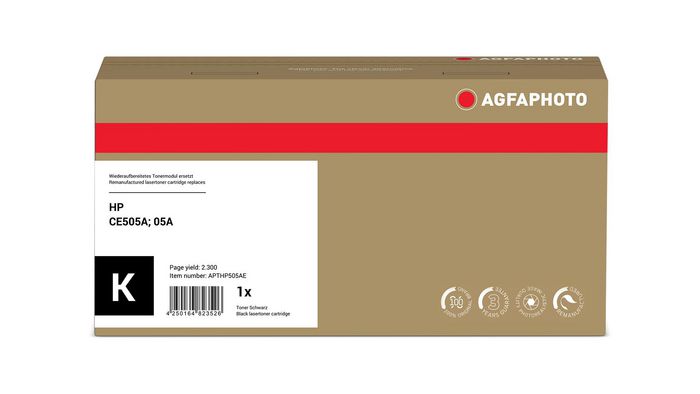 AgfaPhoto Cartouche de toner compatible Noir, 2300 pages AgfaPhoto Cartouche de toner compatible Noir, 2300 pages