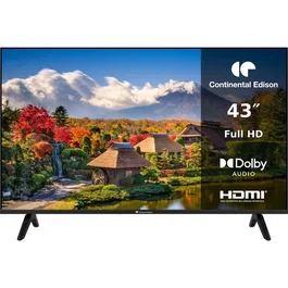 Continental Edison Téléviseur LED 43'' Full HD CELED43FHD26B6