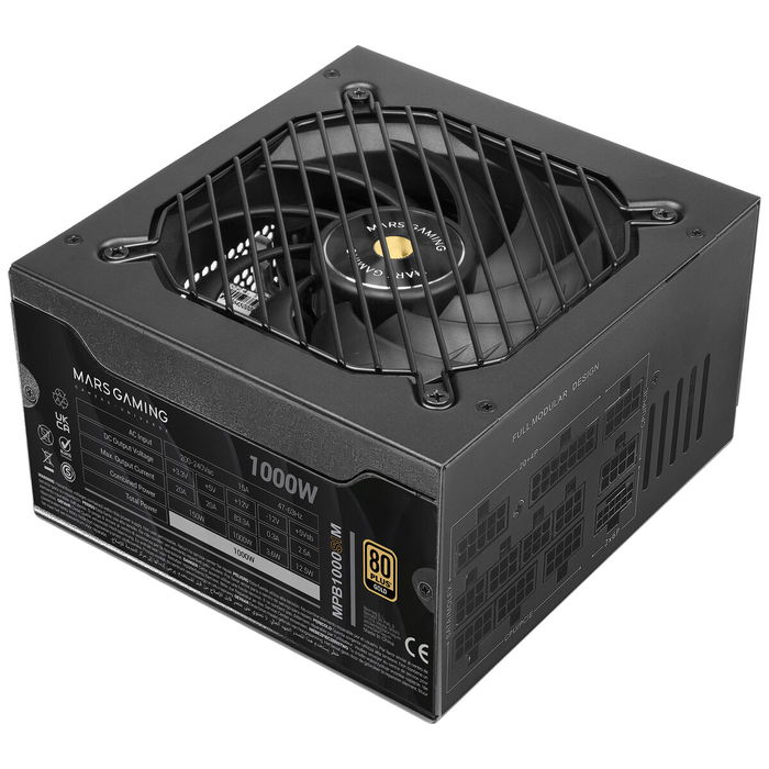 Bloc d’Alimentation Mars Gaming MPB1000SIM ATX 1000 W 80 Plus Gold Bloc d’Alimentation Mars Gaming MPB1000SIM ATX 1000 W 80 Plus Gold