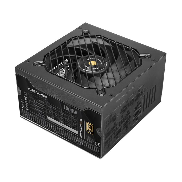 Bloc d’Alimentation Mars Gaming MPB1000SIM ATX 1000 W 80 Plus Gold Bloc d’Alimentation Mars Gaming MPB1000SIM ATX 1000 W 80 Plus Gold