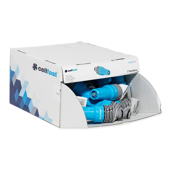 Lance d’irrigation Cellfast ideal 6 BAR Bleu Réglable Lance d’irrigation Cellfast ideal 6 BAR Bleu Réglable