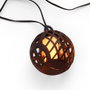 Outfit Guirlande LED 8 lumières solaire avec 80 LEDs blanc chaud