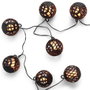 Outfit Guirlande LED 8 lumières solaire avec 80 LEDs blanc chaud