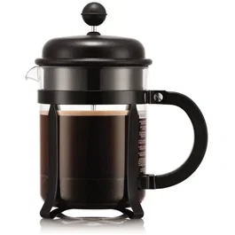 Bodum - Cafetière à piston 4 tasses (0.5 L) en Tritan avec armature inoxydable - Cafetière française
