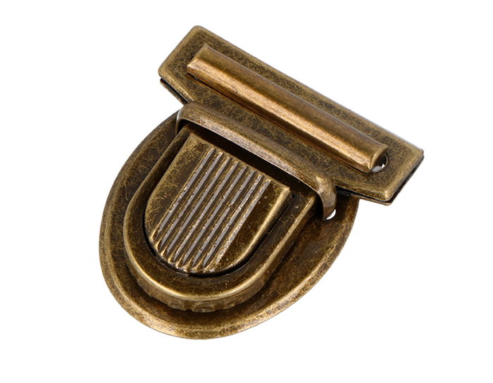 Innspiro Fermoir Tupi Oval en Acier Or Vieil 50x45 mm Innspiro Fermoir Tupi Oval en Acier Or Vieil 50x45 mm