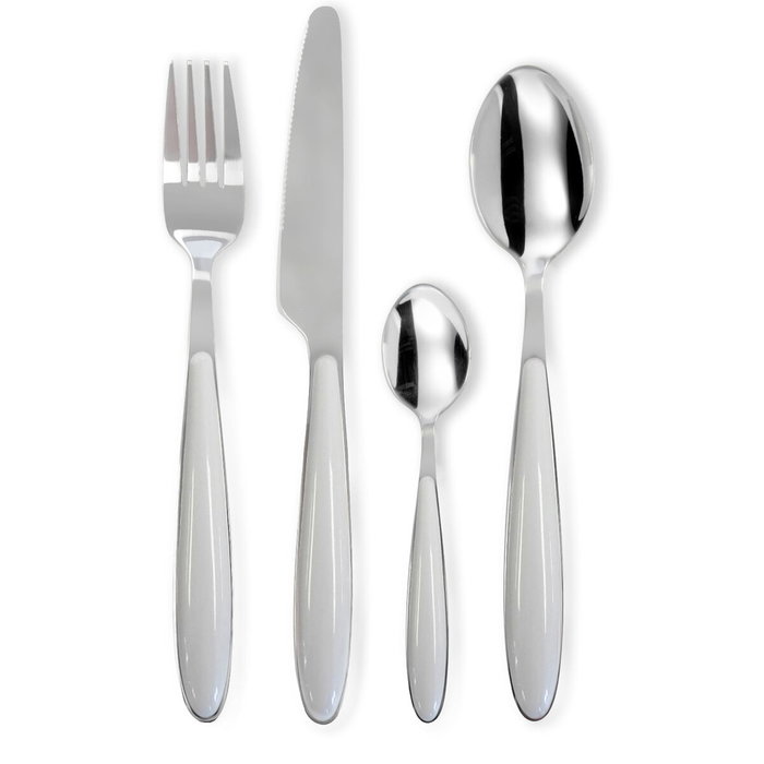 Pradel Set de 20 Couverts Inox Colorfull 18-0-1,5 mm
