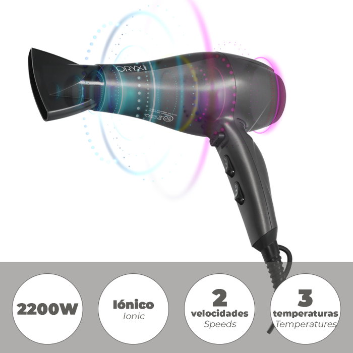 ORYX Secador Pelo 2200 Watt Oryx