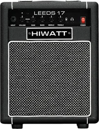 HIWATT Amplificateur pour Guitare Combo Leeds 17W Bluetooth 1x8" Noir