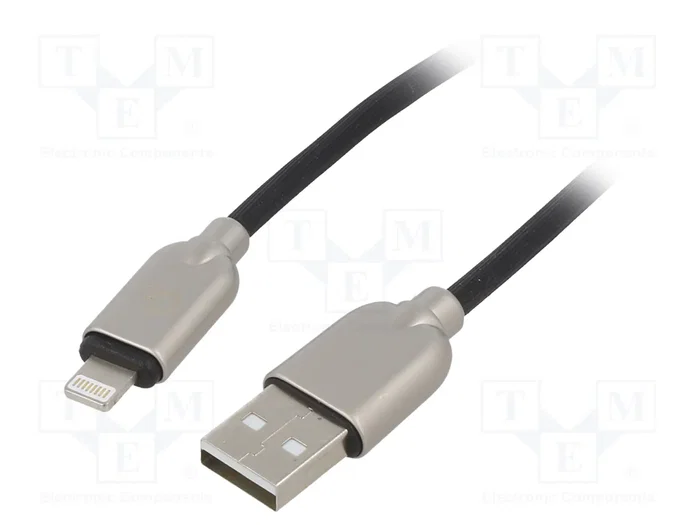 GEMBIRD Câble USB 2.0 Cablexpert USB A vers Apple Lightning 1m GEMBIRD Câble USB 2.0 Cablexpert USB A vers Apple Lightning 1m