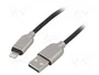 GEMBIRD Câble USB 2.0 Cablexpert USB A vers Apple Lightning 1m