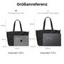 tomtoc Terra-T38 Laptop Tote Bag 16 inch lavascape Anthracite