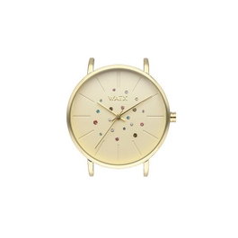 Watxandco WXCA3046 - Montre analogique dorée pour femme
