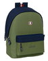 Safta Mochila Doble Pour Ordinateur Portable 15.6" + USB El Pulpo "Verde" 31x44x18 cm