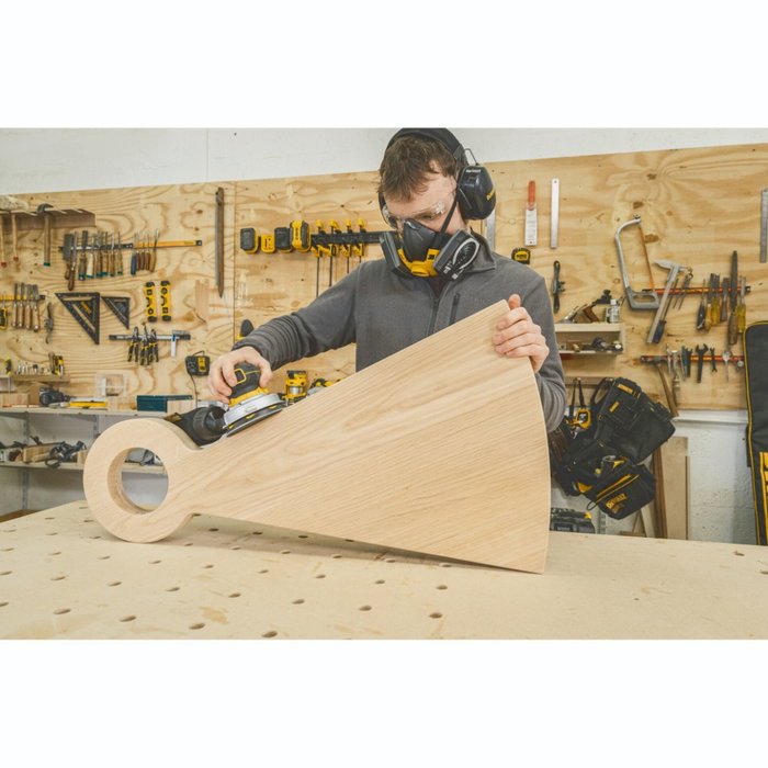 DeWalt DCW211P2-QW Ponceuse Excentrique Sans Fil 125 mm avec 2 Batteries