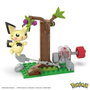 Mega Construx - Jeu de Construction Cinétique Pokemon Pikachu avec Motion Brick - HPB59 - Ensemble Boîte Figurine Zubat Volant - Mattel - 7 ans et plus