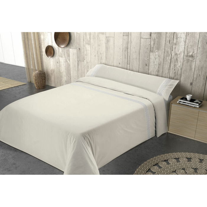 Parure de couette Pierre Cardin ELISA Beige Ivoire Lit ½ persones 2 Pièces Parure de couette Pierre Cardin ELISA Beige Ivoire Lit ½ persones 2 Pièces