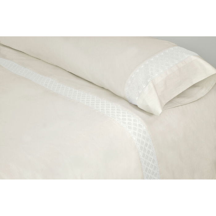 Parure de couette Pierre Cardin ELISA Beige Ivoire Lit ½ persones 2 Pièces Parure de couette Pierre Cardin ELISA Beige Ivoire Lit ½ persones 2 Pièces