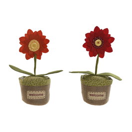 Support de porte Home ESPRIT Polyester Jute 14 x 14 x 33 cm (2 Unités)