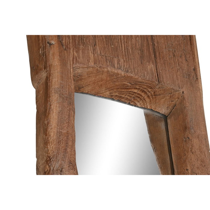 Home ESPRIT Miroir sur pied Naturel Verre Teck 45 X 45 X 285 CM