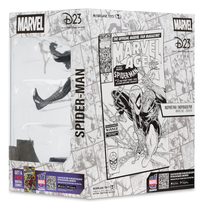 McFarlane Toys Statuette Spider-Man (Marvel Age #90) Line Art McFarlane Toys Statuette Spider-Man (Marvel Age #90) Line Art