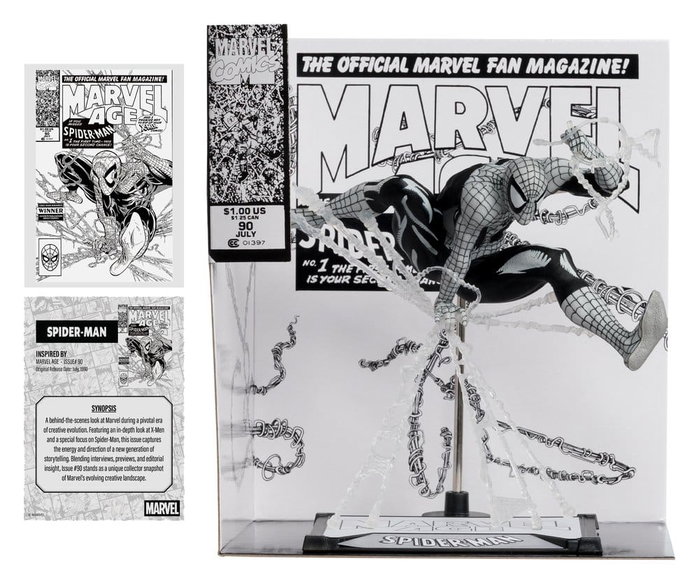 McFarlane Toys Statuette Spider-Man (Marvel Age #90) Line Art McFarlane Toys Statuette Spider-Man (Marvel Age #90) Line Art