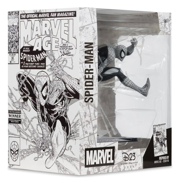 McFarlane Toys Statuette Spider-Man (Marvel Age #90) Line Art McFarlane Toys Statuette Spider-Man (Marvel Age #90) Line Art