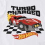 Cerdá Camiseta Corta Hot Wheels 8 Ans - Modèles surtidos Blanc