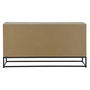 Buffet DKD Home Decor Noir Naturel Métal Bois MDF 120 x 40 x 64 cm