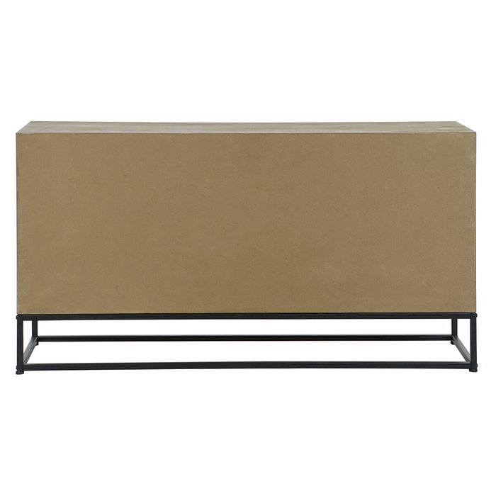 Buffet DKD Home Decor Noir Naturel Métal Bois MDF 120 x 40 x 64 cm