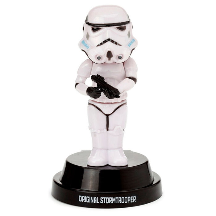 PUCKATOR Figurine solaire Imperial Stormtrooper Star Wars - Plastique - Dimensions: 13x7x7 cm PUCKATOR Figurine solaire Imperial Stormtrooper Star Wars - Plastique - Dimensions: 13x7x7 cm