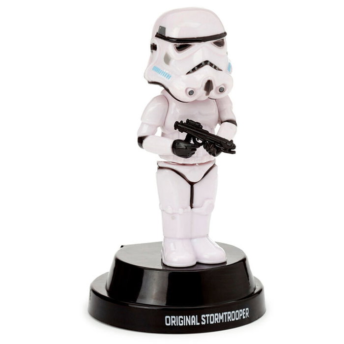 PUCKATOR Figurine solaire Imperial Stormtrooper Star Wars - Plastique - Dimensions: 13x7x7 cm PUCKATOR Figurine solaire Imperial Stormtrooper Star Wars - Plastique - Dimensions: 13x7x7 cm