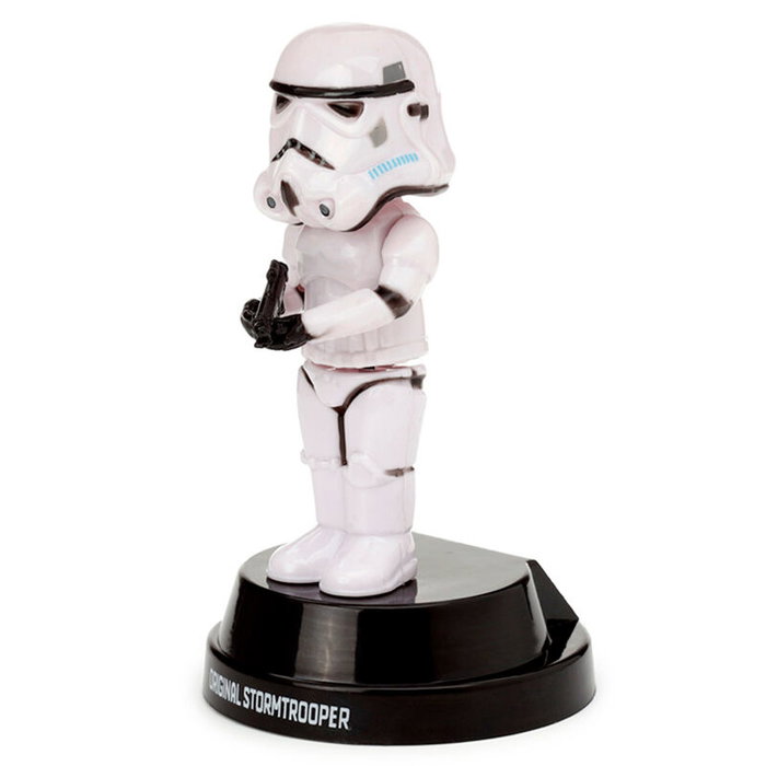 PUCKATOR Figurine solaire Imperial Stormtrooper Star Wars - Plastique - Dimensions: 13x7x7 cm PUCKATOR Figurine solaire Imperial Stormtrooper Star Wars - Plastique - Dimensions: 13x7x7 cm