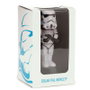 PUCKATOR Figurine solaire Imperial Stormtrooper Star Wars - Plastique - Dimensions: 13x7x7 cm