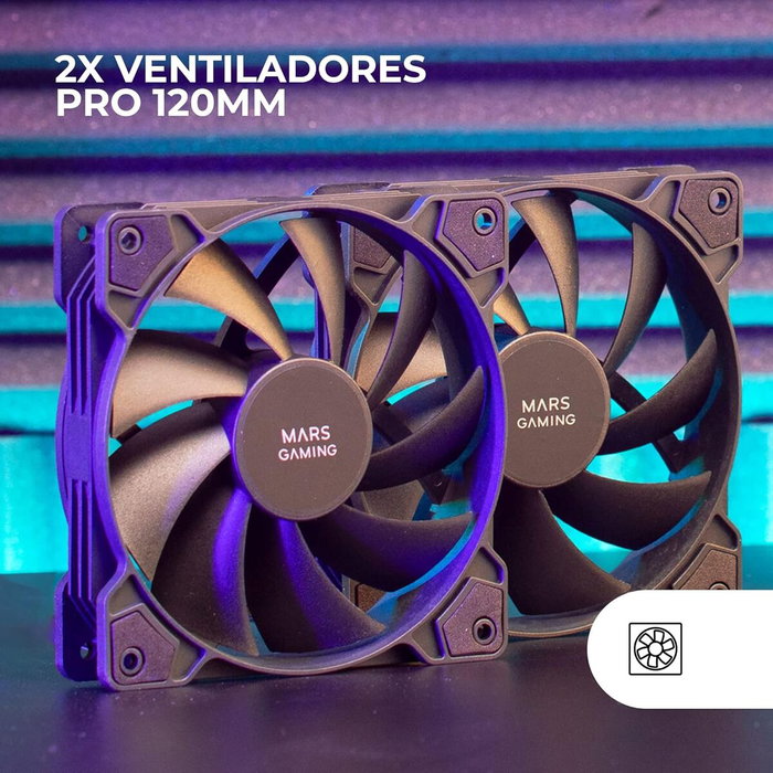 Ventillateur de cabine Mars Gaming MFPROX2 Ø 12 cm