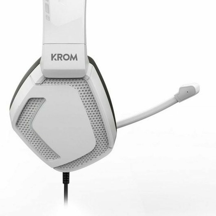 Krom KOPA PRO Casque Gaming Blanc Krom KOPA PRO Casque Gaming Blanc