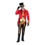 My Other Me Costume complet jefe de pista siniestro avec chapeau, veste, gilet, chemise, gants, pantalon et protège-bottes - Taille M