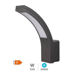 GSC Evolution Applique murale LED Padum 15W 6000K Gris anthracite