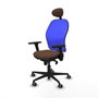 Piqueras y Crespo 3D036G1 Bleu Brun foncé