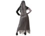 Atosa Déguisement Mariée Zombie avec Robe Longue Grise et Voile