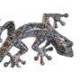 Décoration murale Home ESPRIT Multicouleur Lézard méditerranéen 13 x 5 x 29 cm (2 Unités)