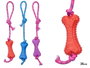 Mascow Hochet chien en silicone avec corde 35 cm surtidos couleur aléatoire (Set de 24)