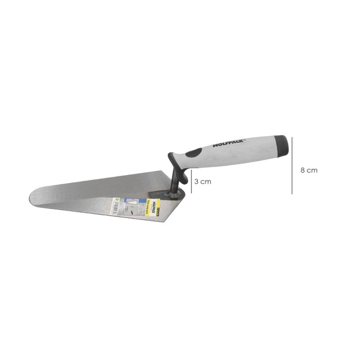 WOLFPACK LINEA PROFESIONAL Truelle Maurer Gummy-grip 348 200mm