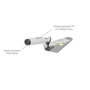 WOLFPACK LINEA PROFESIONAL Truelle Maurer Gummy-grip 348 200mm
