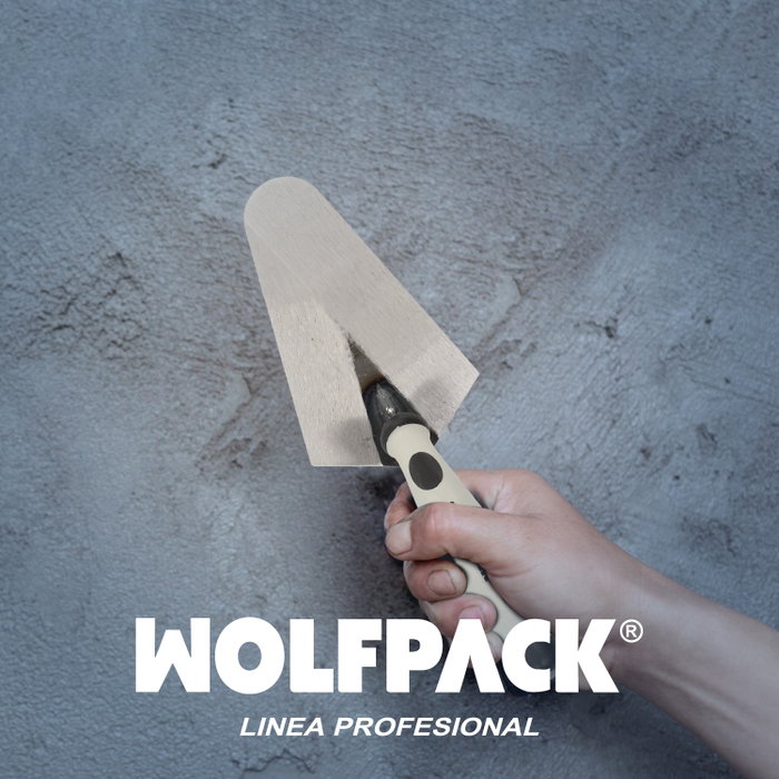 WOLFPACK LINEA PROFESIONAL Truelle Maurer Gummy-grip 348 200mm
