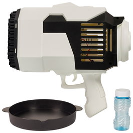Mister Gadget Pistolet à bulles 132 trous avec LED